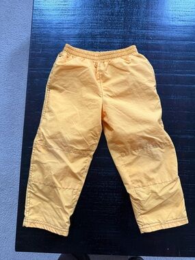 Kids Headquarters Bright Yellow Elastic-Waist Joggers